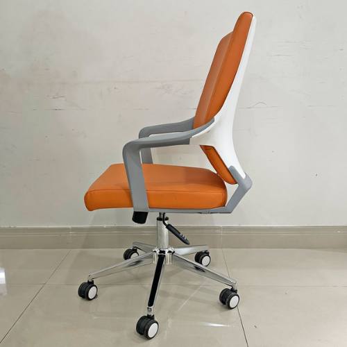 Ghế văn phòng bọc da màu cam: SG - 672-1 - $hienthicat